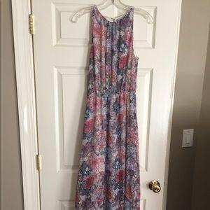 Floral multi-colored Maxi dress